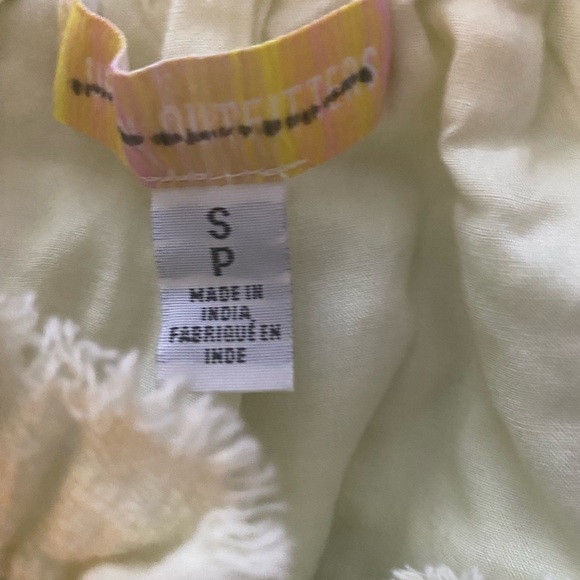 UO Evie Off-The-Shoulder Check Romper Urban Outfitters NWOT - Picture 6 of 6